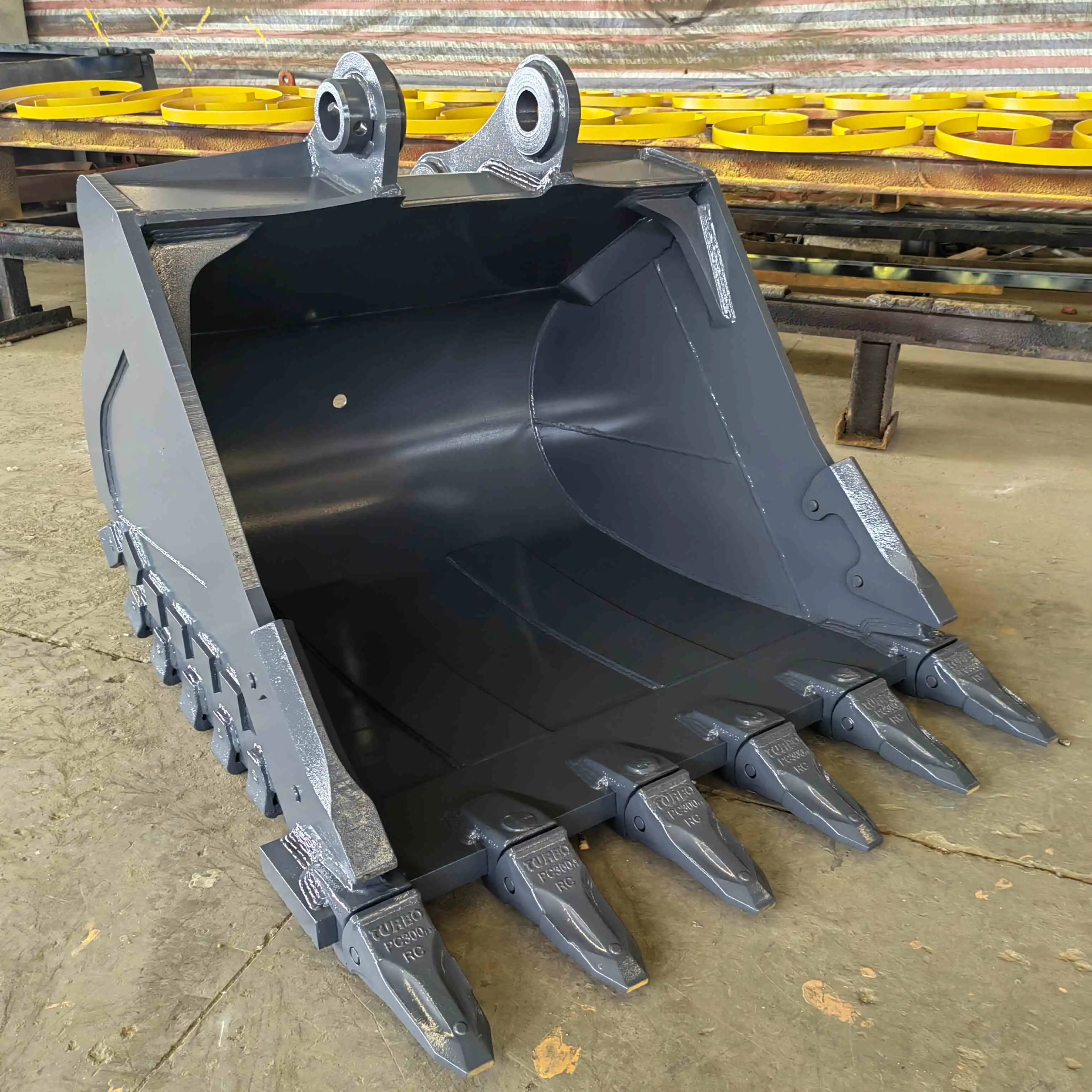 What is an excavator rock bucket?