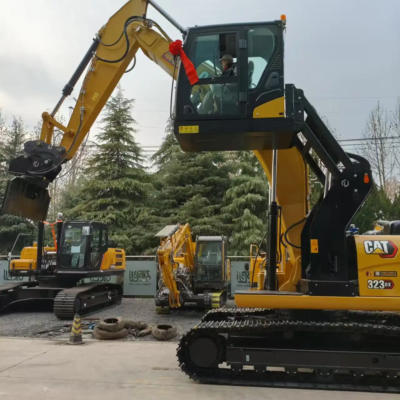 What is an excavator cab?