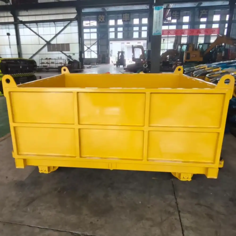 Differences between ballast car types and unloading methods