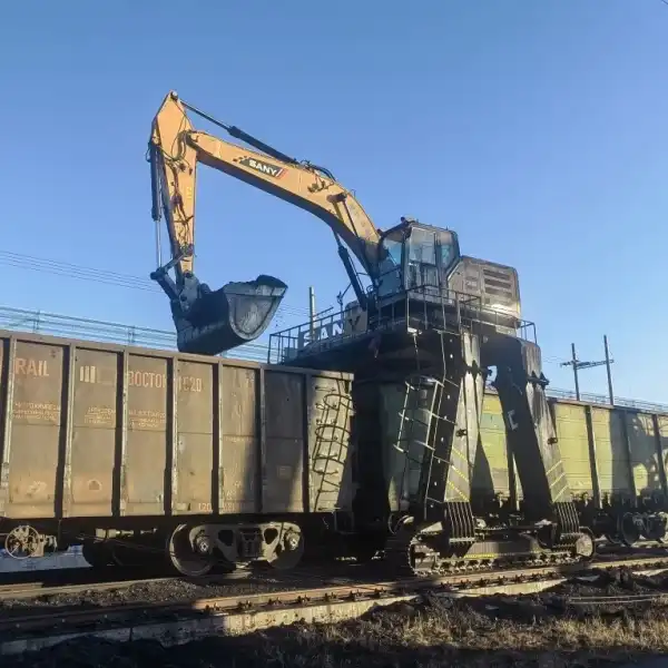 What is a staddle excavator used for?