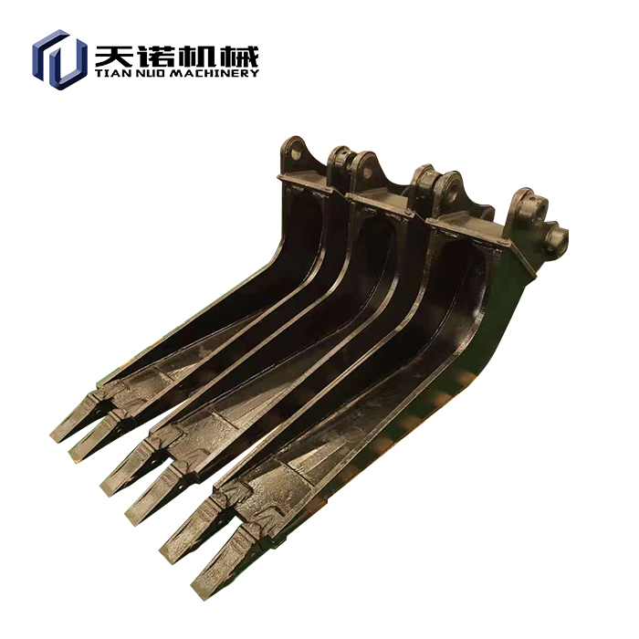 ถังทำความสะอาดหินโรยทางรถไฟรถขุด