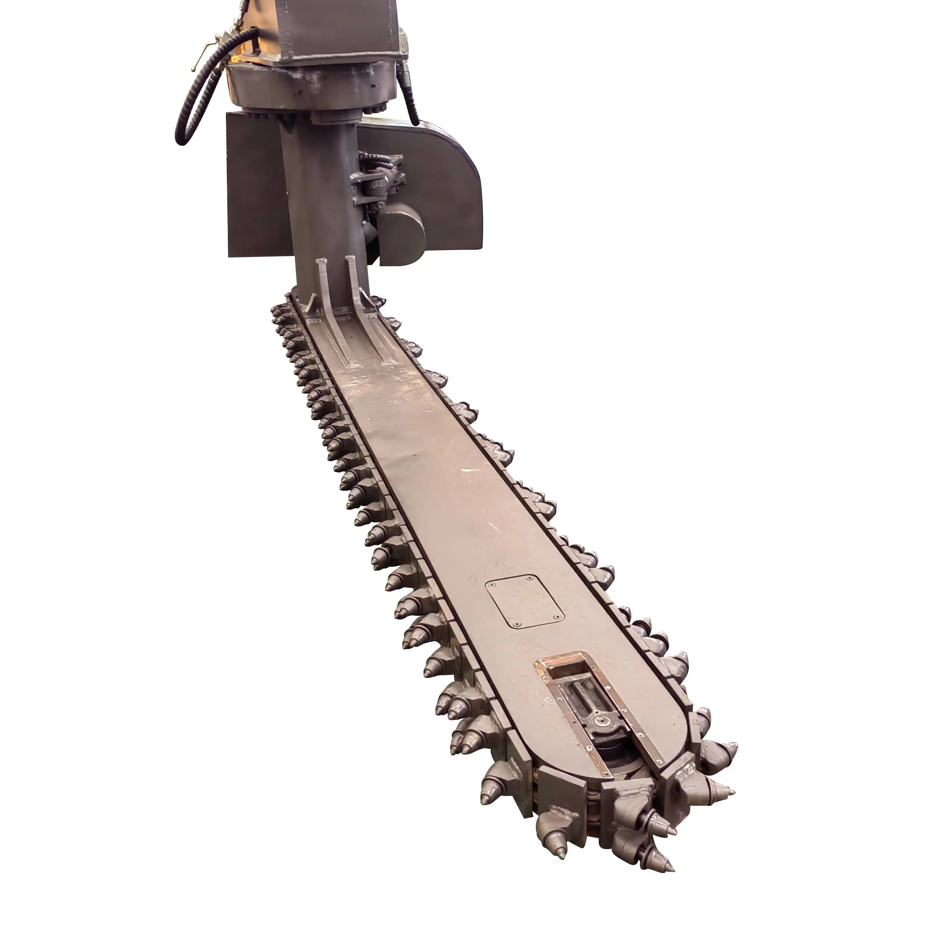Rail-Road Ballast Undercutter Excavator