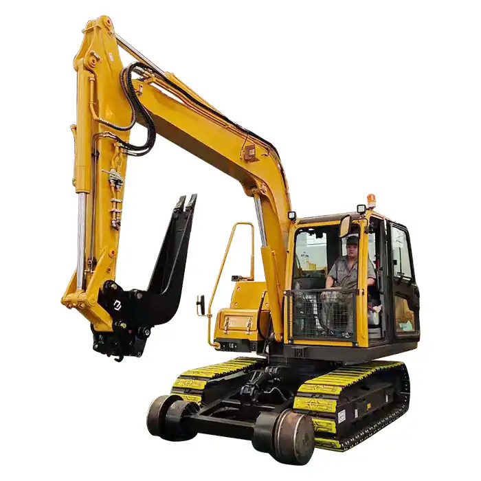 Railway Excavator Cleaning Bucket