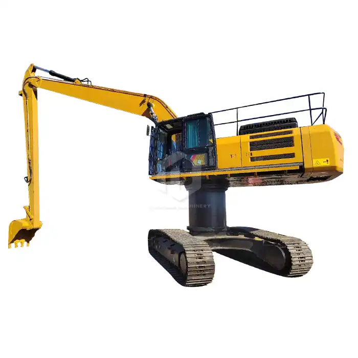 Seaside Excavator Heightening Column
