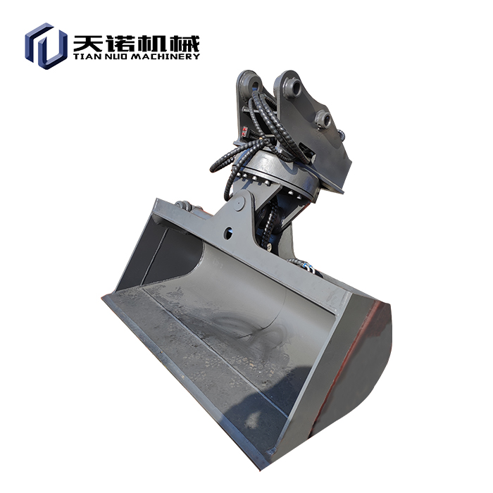 ถังระบายน้ำเอียงไฮดรอลิกแบบหมุนได้หลายองศา