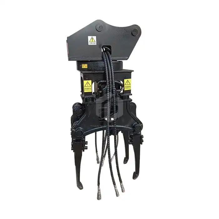 High-vibration hydraulic ballast tamping machine