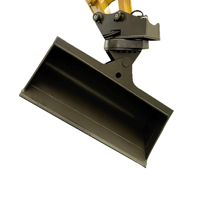 Degree Rotating Hydraulic Tilt Ditching Bucket